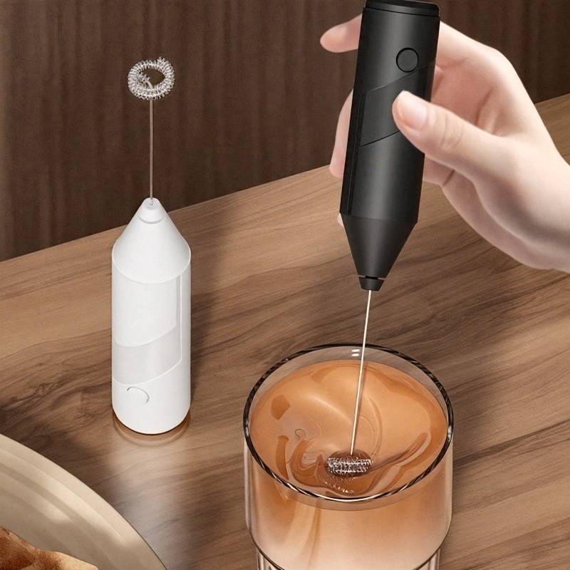 Kitchen Electronics Gadgets - 1pc Rechargeable Handheld Electric Egg Beater