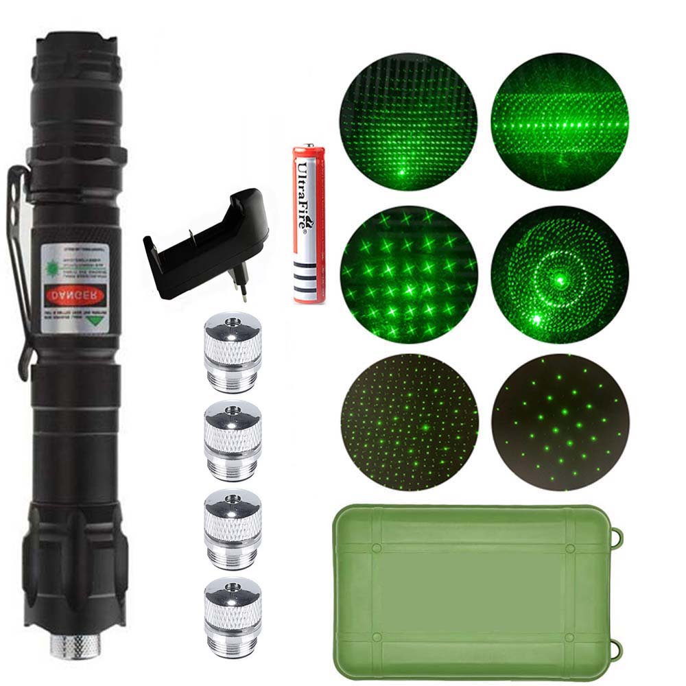 Laser Pointer Presenter - Mini Green Laser LED Cute Red