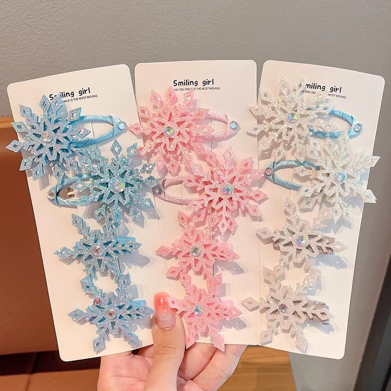 2pcs Winter new Frozen snowfla - Elsa Gadget ulasan dan harga